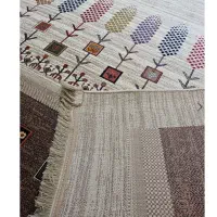 قالیچه ماشینی طرح گبه اذر دکور|فرش|اردستان, |دیوار