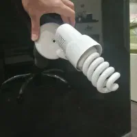 لوستر 5 شاخه و لامپ کم مصرف|لوستر و چراغ آویز|تبریز, |دیوار