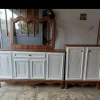 اینه کنسول وکیوم(ست کامل)|بوفه، ویترین، کنسول|تهران, شهرک ولیعصر جنوبی|دیوار