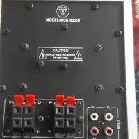 اسپیکر ۵ تکه روژان|سیستم صوتی خانگی|رشت, رودباری|دیوار