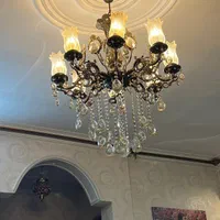 یک عدد لوستر و سطل اشغال جای دستمال کاغذی میز خاطر|لوستر و چراغ آویز|اسلام‌شهر, باغ فیض|دیوار