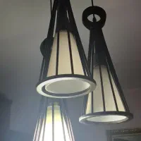 لوستر ۳ تایی  آشپزخانه و اتاق خواب