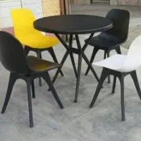 میز و صندلی ناهار خوری فایبرگلاس پایه پلیمریA|میز و صندلی غذاخوری|تهران, تهرانسر مرکزی|دیوار