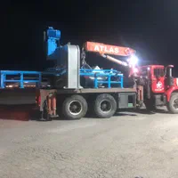 جرثقیل کفی ده چرخ|خدمات حمل و نقل|قزوین, |دیوار