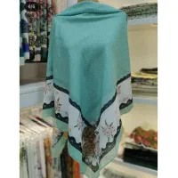 روسری زیبا با طرحهای خاص و رنگهای ملایم|لباس|گنبد کاووس, |دیوار