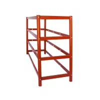 پیشخوان فلزی 2متری سه طبقه