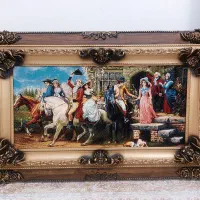 تابلو فرش طرح بدرقه