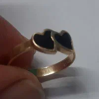 انگشتر قلبی دخترانه