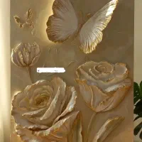 تابلو دکوراتیو فوق برجسته تماما کار دست|تابلو، نقاشی، عکس|تهران, شهرک خرازی|دیوار