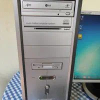 سیستم اداری ۲هسته رم ۲ ddr2 هارد ۱۶۰ گرافیک ۲۵۶|رایانه رومیزی|چالوس, |دیوار