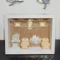 شلف جا کلیدی|کتابخانه، شلف، قفسه‌های دیواری|قم, چهل درخت‎|دیوار