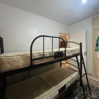 تخت اهنی دو طبقه