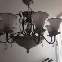 لوستر مدرن و شیک ۸ شعله|لوستر و چراغ آویز|اهواز, نادری|دیوار