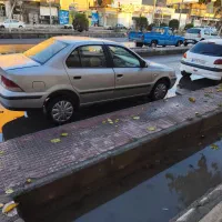 سمند 85دوگانه نقره ای سالم|خودرو سواری و وانت|کرمان, |دیوار