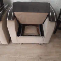 مبل راحتی تخت شو و باکس دار|مبلمان خانگی و میز عسلی|خوی, |دیوار