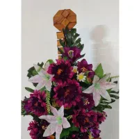 سبد گل مصنوعی