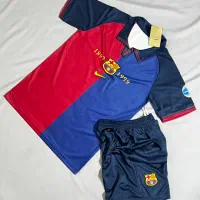 کیت ست تیشرت و شورت باشگاهی فوتبالی بارسا1999