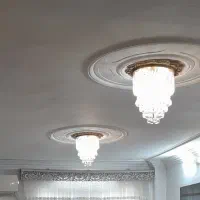 لوستر کریستالی ۲ عدد