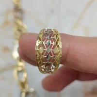 دستبند و انگشتر طلا