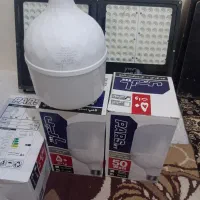 ۳عدد لامپ ۵۰وات نونو هنوز استفاده نشده|لامپ و چراغ|تایباد, |دیوار