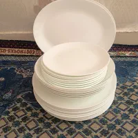 ظروف سفید ساده