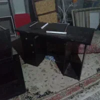 میز کامپیوتر .ومیز تلوزیون شیشه ای ترک