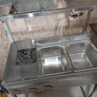 فر سرخ کن و شعله دار مبلی فست فودی|کافیشاپ و رستوران|تهران, تسلیحات|دیوار