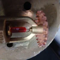 تعداد ۶۰۰ عدد اسپرینکلر جیوه قرمز بدنه مس عتیقه