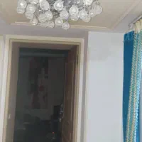لوستر کریستال سقفی ۶ لامپی