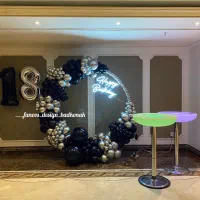 بادکنک آرایی وگل آرایی ودکوربله برون،دکورروزپدر