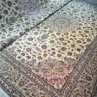 جفت ۱۲ متری کاشان کرم گوشتدار سلامت دستبافت|فرش|تهران, مولوی|دیوار