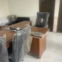 میز مهندسی و میز کنفرانس به همراه شش تا صندلی|مبلمان اداری|سیرجان, |دیوار