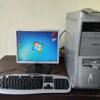 کامپیوتر آماده ۴۶۰۰ با رم ۴ ddr2 هارد ۱۶۰ گرافیک ۱