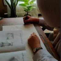 آموزش نقاشی بزرگسالان و کودکان|خدمات آموزشی|ساوه, |دیوار