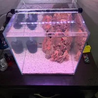 آکواریوم۳۵*۳۵**۳۵ برندapa کریستال