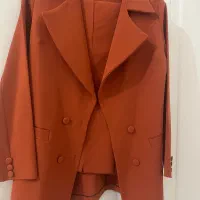 ست مانتو شلوار اجری سایز ۳۸