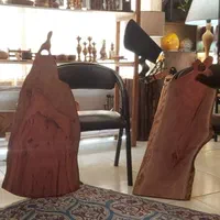 کلبه چوبی.تخته سرو.دسته فانتزی|ظروف سرو و پذیرایی|اصفهان, مصلی|دیوار