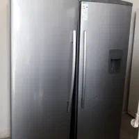 فروش یخچال فریزر الکترو استیل دو قلو در حد اک|یخچال و فریزر|مریوان, |دیوار