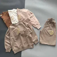 ست بلوزشلوار راحتی دخترانه