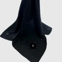 روسری مجلسی جواهر دوزی