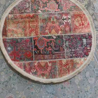 فرش گرد کاملا نو