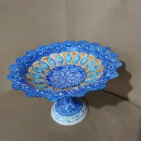 آجیل خوری و جا میوه  میناکاری