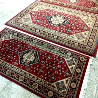۳ تخته فرش ۴ متری و ۲ متری ساوین کاشان طرح دستبافت