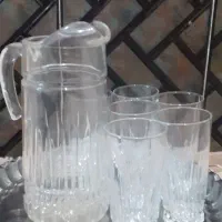 پارچ ولیوان دودست یه مدل  یک دست هم یه مدل دیگه|ظروف سرو و پذیرایی|قم, باسکول|دیوار