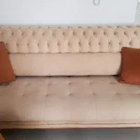 مبل چستر ۸نفره و میزناهارخوری ۶نفره نو