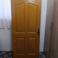 درب چوبی دو عدد بدون خط و خش|مصالح و تجهیزات ساختمان|بن, |دیوار