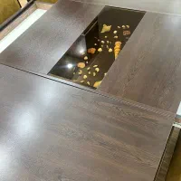 میز غذاخوری تمام ام دی اف پیانویی|میز و صندلی غذاخوری|لاهیجان, کوی آزادگان|دیوار