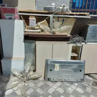 فروش کابینت بهمراه  سینک ظرفشویی هود و۴تالوستر