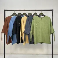 شومیز گلدوزی آبشاری بابونه