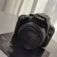 دوربین فوق حرفه ای canon با لنز 50mm